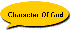 Character Of God